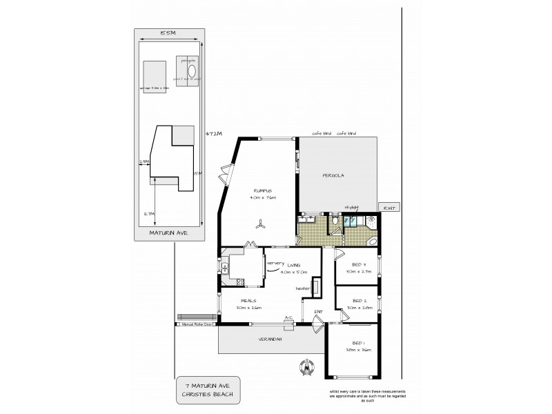7 Maturin Avenue, Christies Beach SA 5165 Floorplan