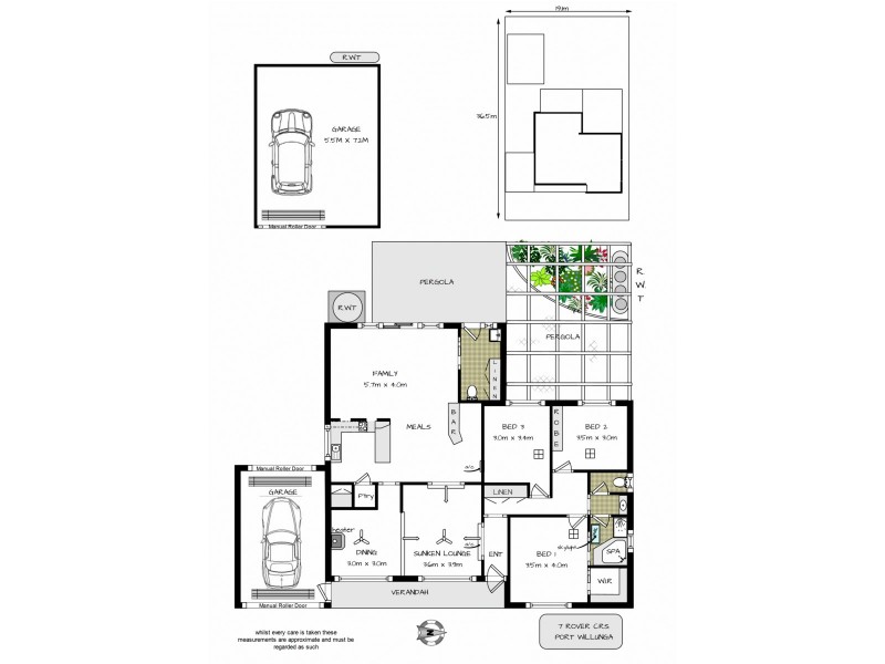 7 Rover Crescent, Port Willunga SA 5173 Floorplan