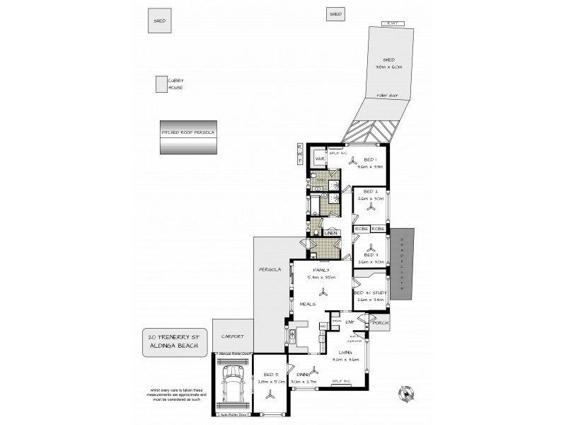 20 Trenerry Street, Aldinga Beach SA 5173 Floorplan