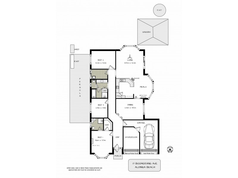 17 Boomerang Avenue, Aldinga Beach SA 5173 Floorplan