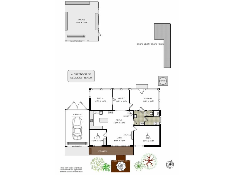 4 Greenoch Street, Sellicks Beach SA 5174 Floorplan