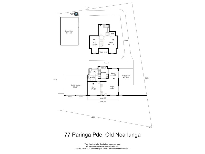 77 Paringa Parade, Old Noarlunga SA 5168 Floorplan