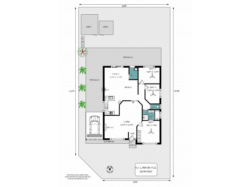 50 Lynton Terrace, Seaford SA 5169 Floorplan
