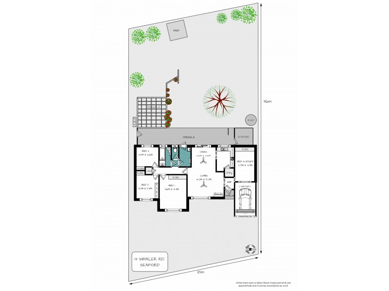 13 Whaler Road, Seaford SA 5169 Floorplan