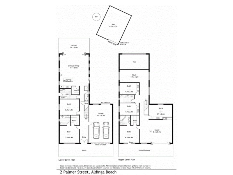 2 Palmer Street, Aldinga Beach SA 5173 Floorplan