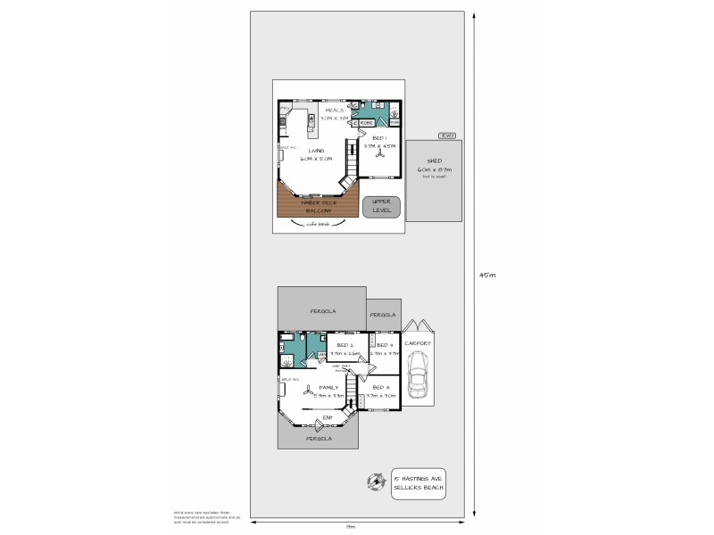 15 Hastings Avenue, Sellicks Beach SA 5174 Floorplan