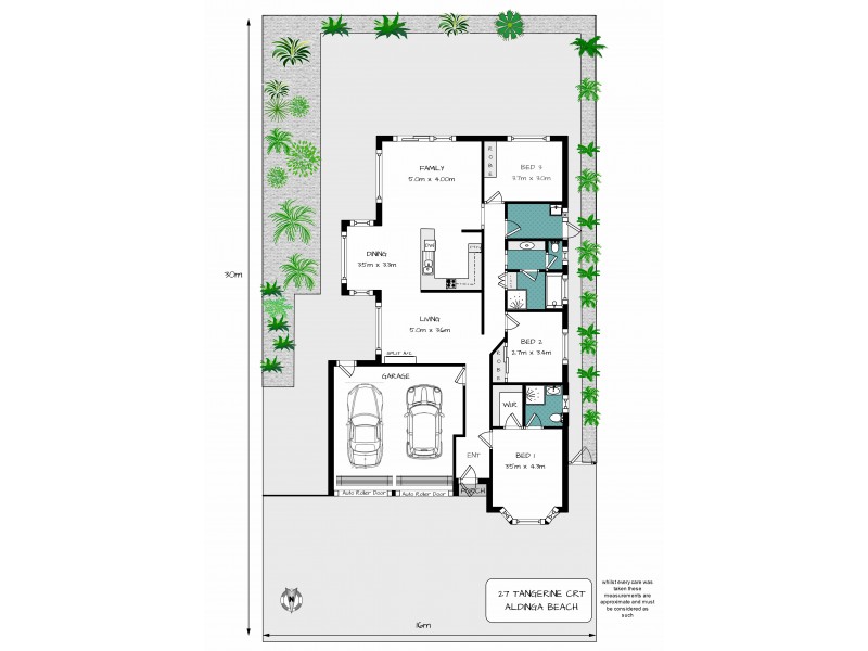 27 Tangerine Court, Aldinga Beach SA 5173 Floorplan