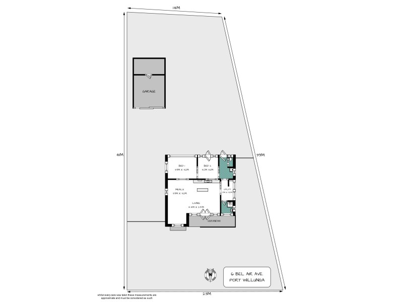 6 Bel-Air Avenue, Port Willunga SA 5173 Floorplan