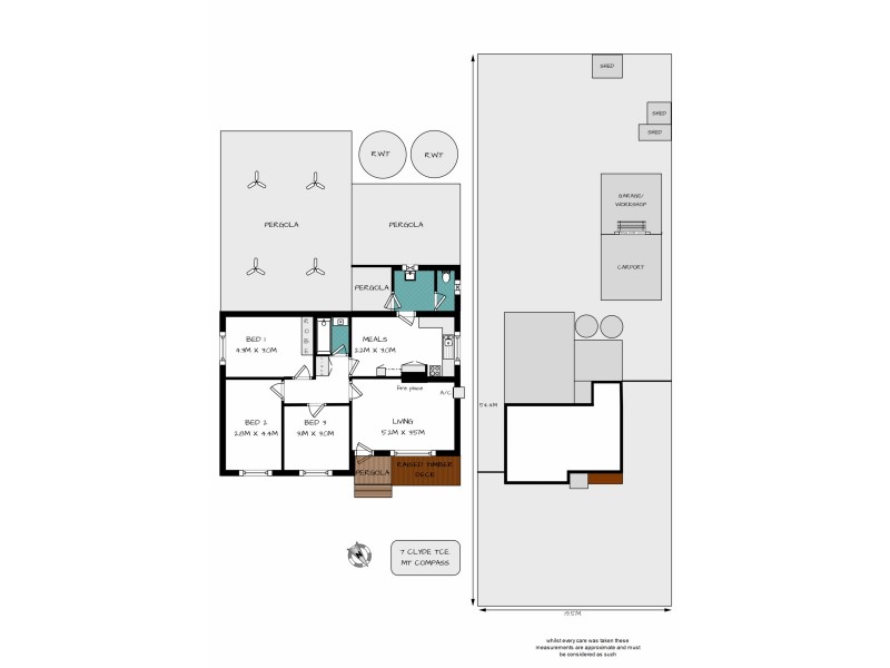 7 Clyde Terrace, Mount Compass SA 5210 Floorplan