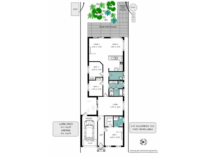27a Alexander Terrace, Port Noarlunga SA 5167 Floorplan