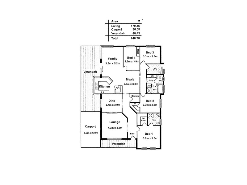 35 Evelyn Sturt Drive, Willunga SA 5172 Floorplan