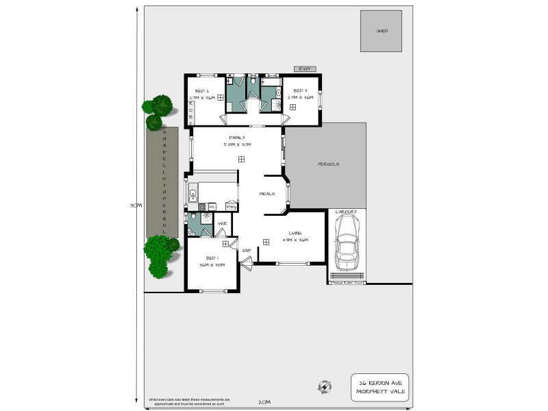 26 Kerrin Avenue, Morphett Vale SA 5162 Floorplan