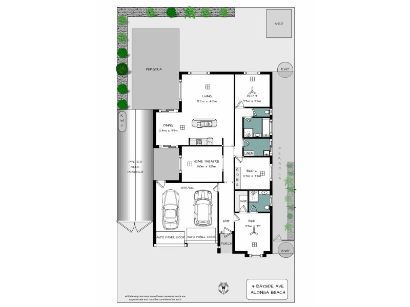 4 Bayside Avenue, Aldinga Beach SA 5173 Floorplan