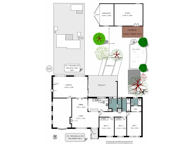 51 Tatachilla Road, Mclaren Vale SA 5171 Floorplan