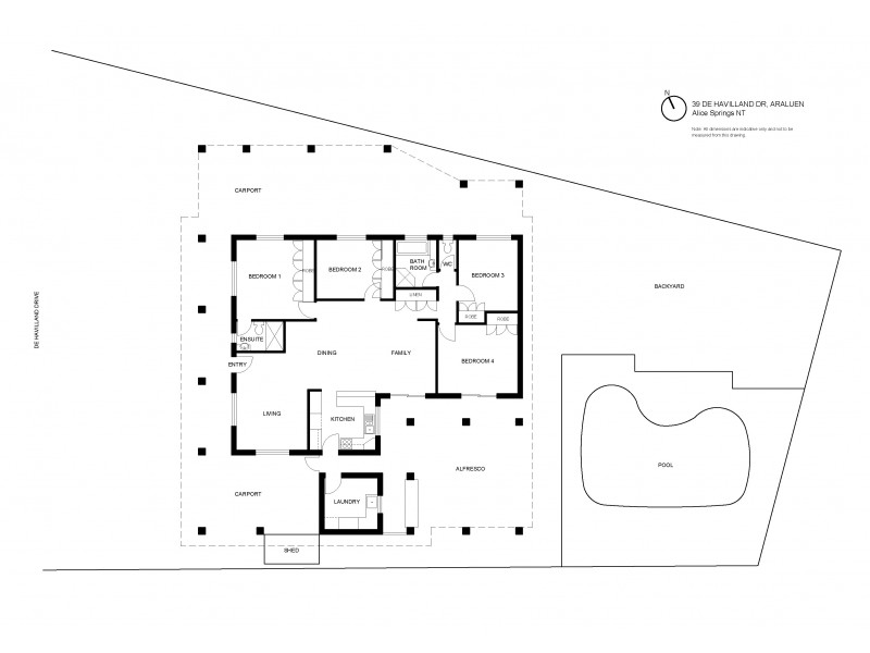 39 De Havilland Drive, Alice Springs NT 0870 Floorplan