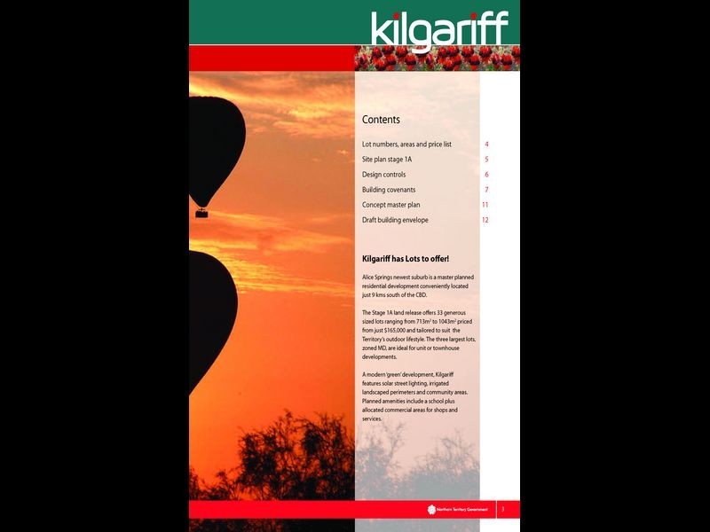 7297/Kilgariff Newest Suburb, Alice Springs NT 0870