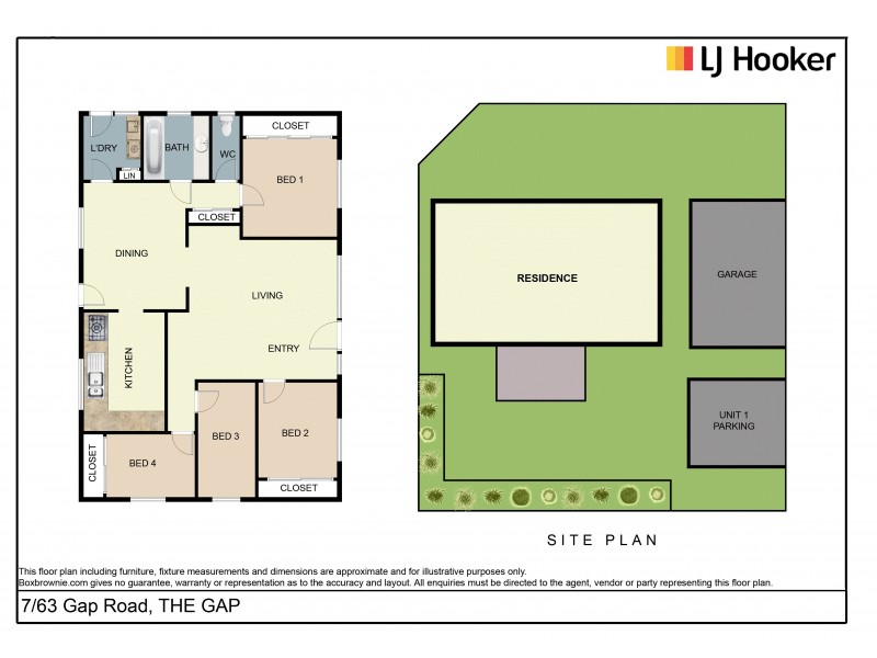 7/63 Gap Road, The Gap NT 0870 Floorplan