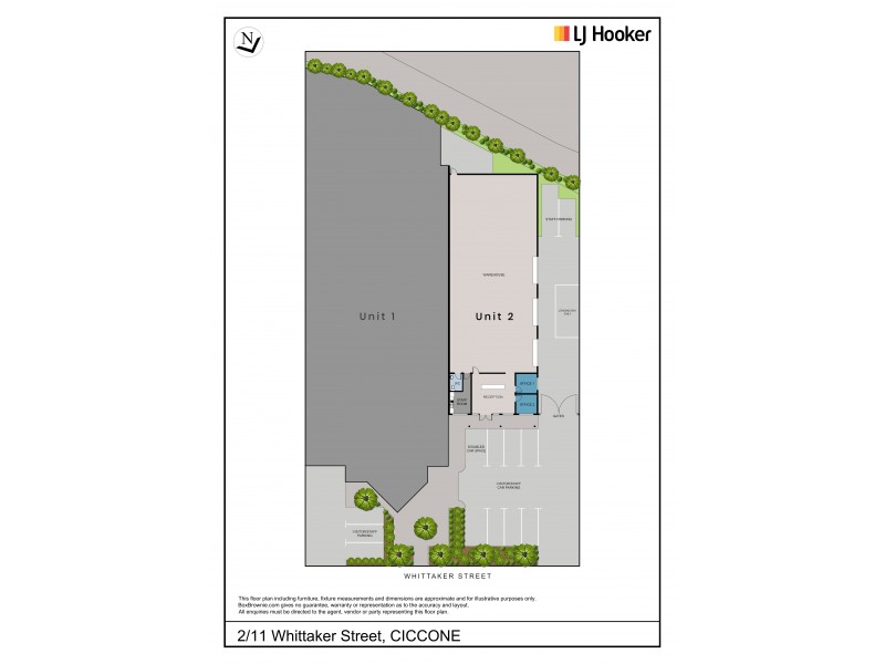 2/11 Whittaker Street, Ciccone NT 0870 Floorplan