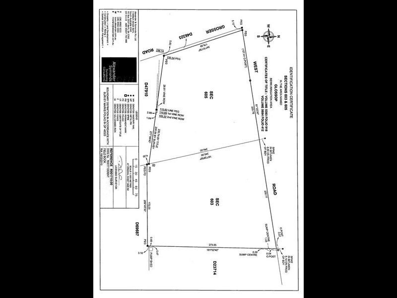 Section 60 Corner West & Grosser Roads, Glossop SA 5344