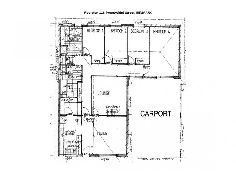 113 Twentythird Street, Renmark SA 5341 Floorplan