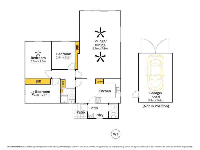 13 Cornwall Street, Berri SA 5343 Floorplan