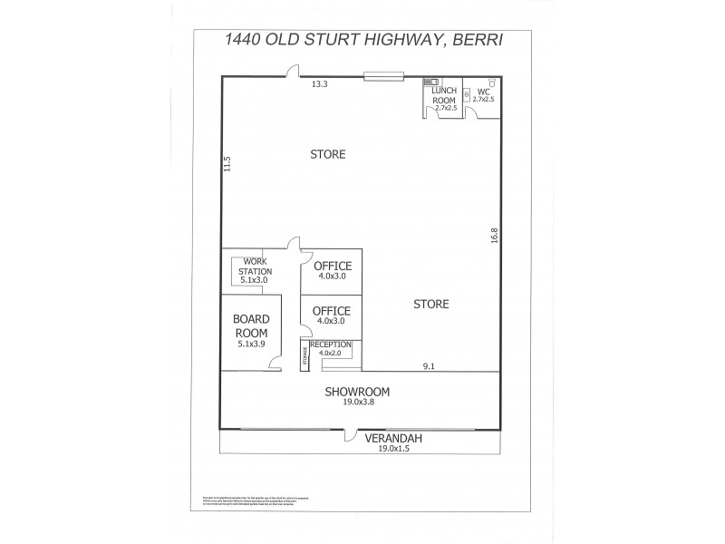 Sec. 1290 Old Sturt Highway, Berri SA 5343 Floorplan