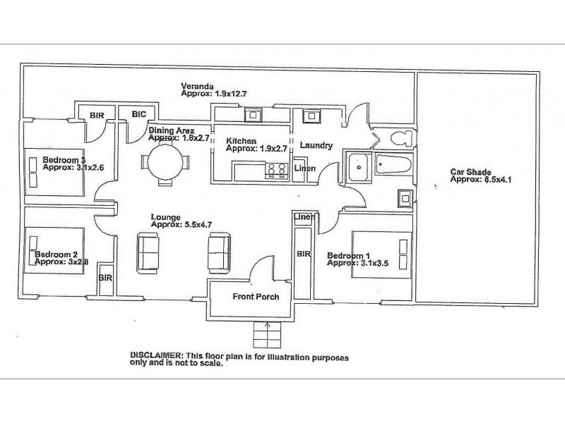 1A Trenaman Crescent, Berri SA 5343 Floorplan