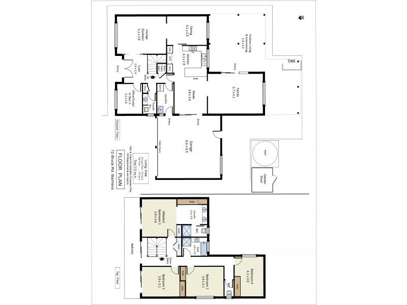 12 Bruce Road, Barmera SA 5345 Floorplan