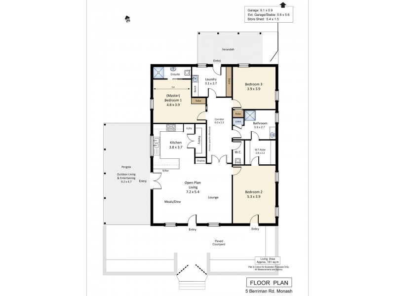 5 Berriman Road, Monash SA 5342