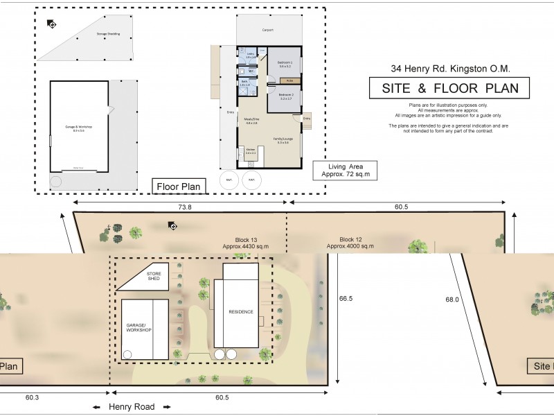 34 Henry Road, Kingston On Murray SA 5331 Floorplan