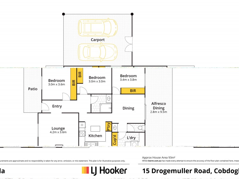 15 Drogemuller Road, Cobdogla SA 5346 Floorplan
