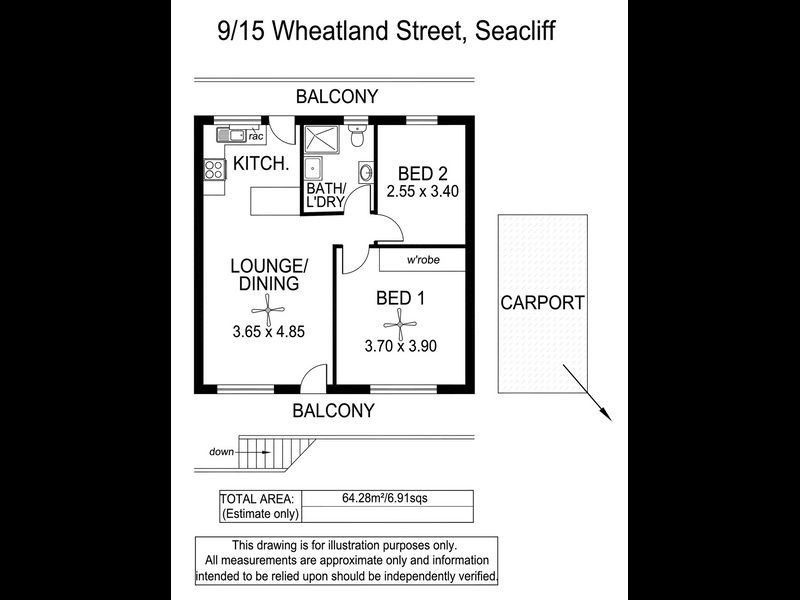 9/15 Wheatland Street, Seacliff SA 5049