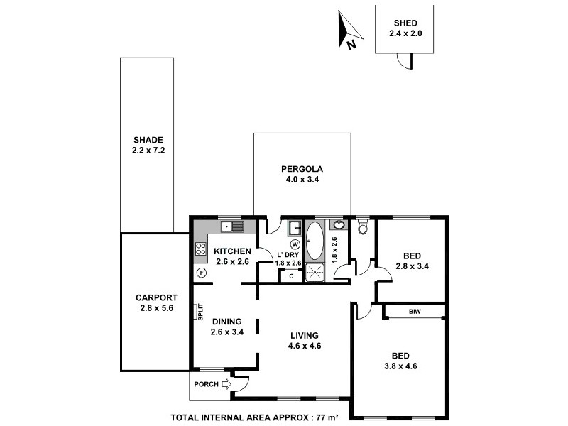 19/31 Epstein Drive, Morphett Vale SA 5162 Floorplan