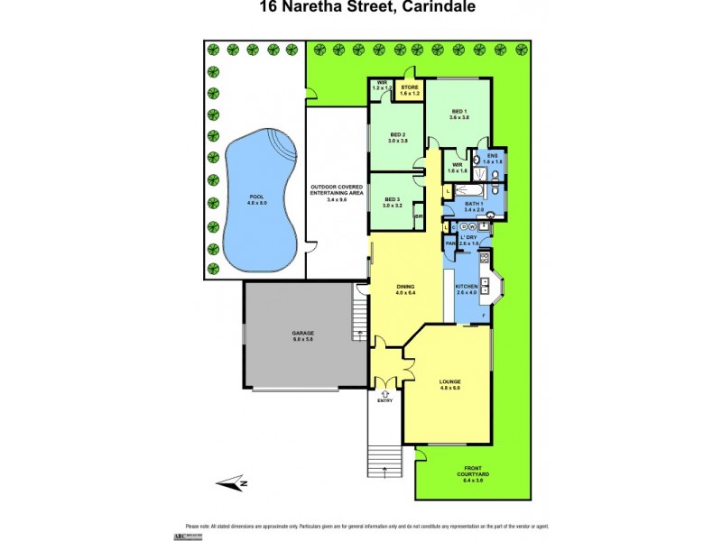 16 Naretha Street, Carindale QLD 4152 Floorplan