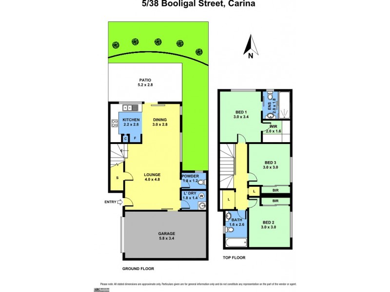 5/38 Booligal Street, Carina QLD 4152 Floorplan