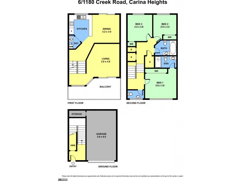 6/1180 Creek Road, Carina Heights QLD 4152 Floorplan