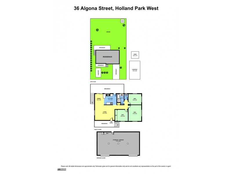 36 Algona Street, Holland Park West QLD 4121 Floorplan