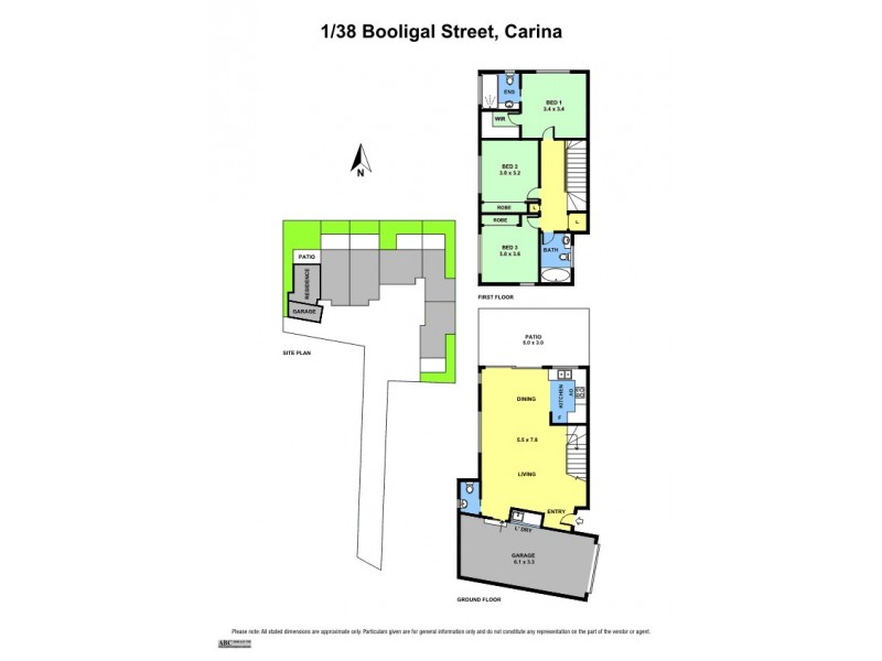 1/38 Booligal Street, Carina QLD 4152 Floorplan