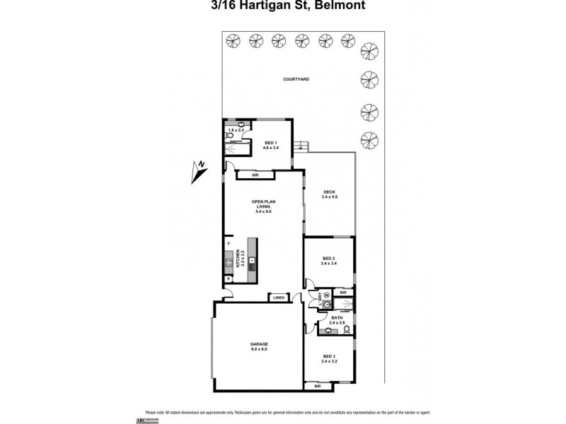 3/16 Hartigan Street, Belmont QLD 4153 Floorplan