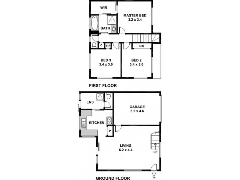 2/27 Daniells Street, Carina QLD 4152 Floorplan