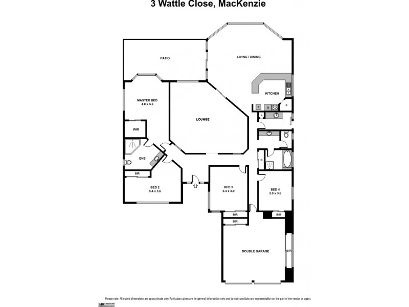 3 Wattle Close, Mackenzie QLD 4156 Floorplan