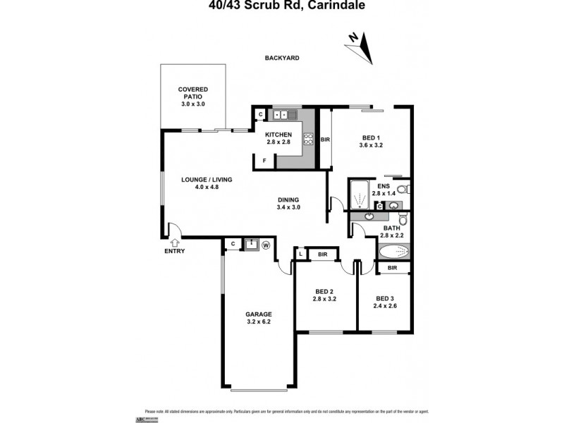 40/43 Scrub Road, Carindale QLD 4152 Floorplan