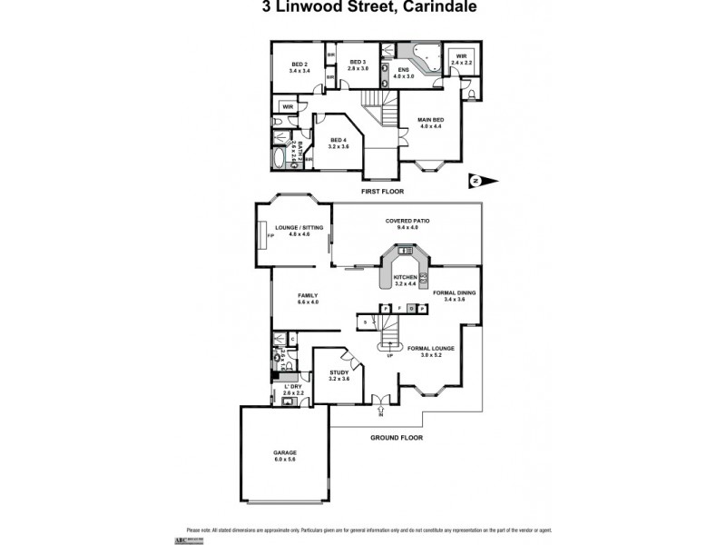 3 Linwood Street, Carindale QLD 4152 Floorplan