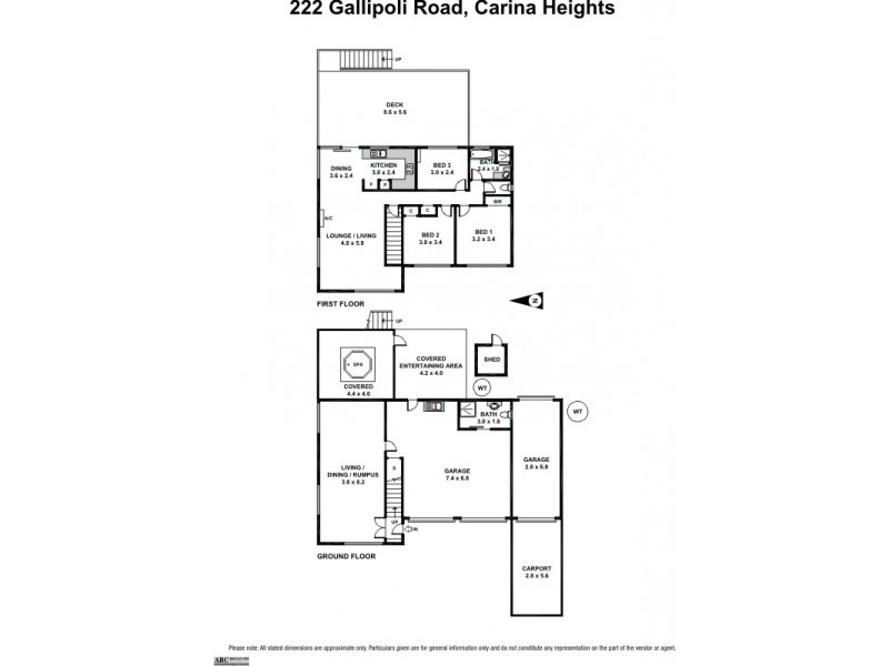 222 Gallipoli Road, Carina Heights QLD 4152 Floorplan
