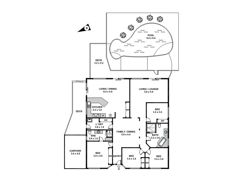 234 Gallipoli Road, Carina Heights QLD 4152 Floorplan