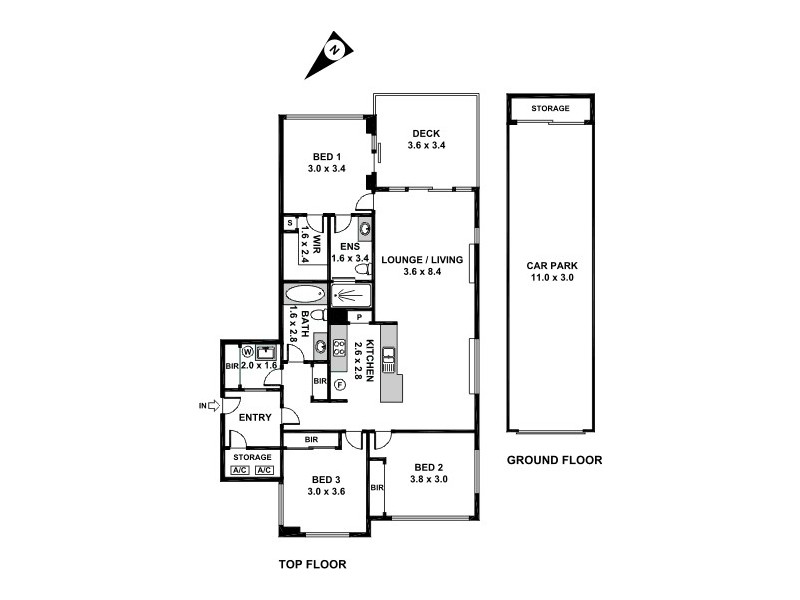 3506/16 Surbiton Court, Carindale QLD 4152 Floorplan