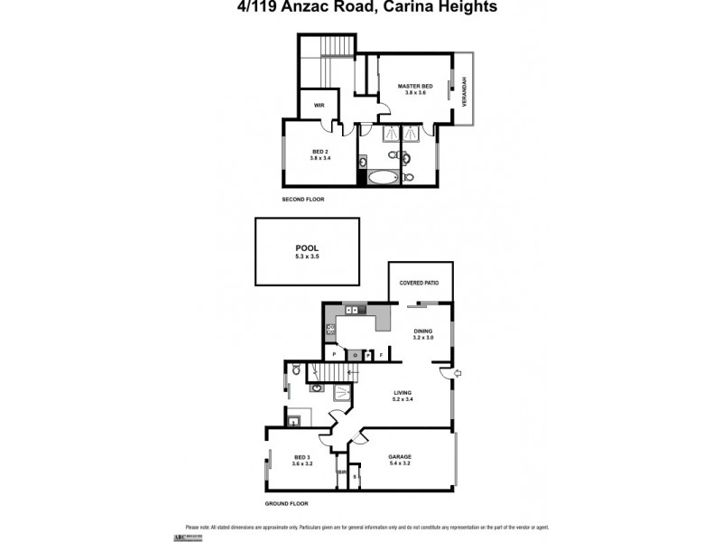 4/119 Anzac Road, Carina Heights QLD 4152 Floorplan