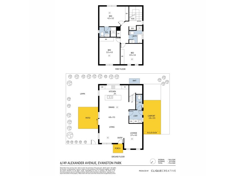 6/49 Alexander Avenue, Evanston Park SA 5116 Floorplan
