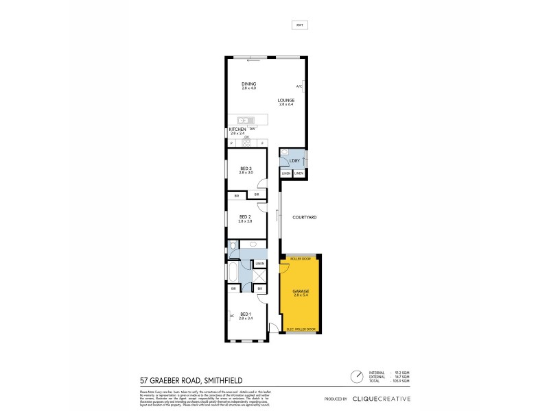 57 Graeber Road, Smithfield SA 5114 Floorplan