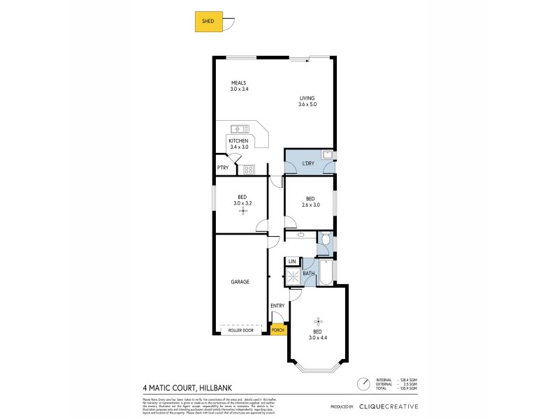 4 Matic Court, Hillbank SA 5112 Floorplan